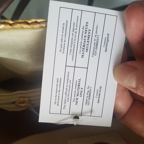 Urban Expression straw bag, brand new with tag on, vegan - Picture 5 of 8